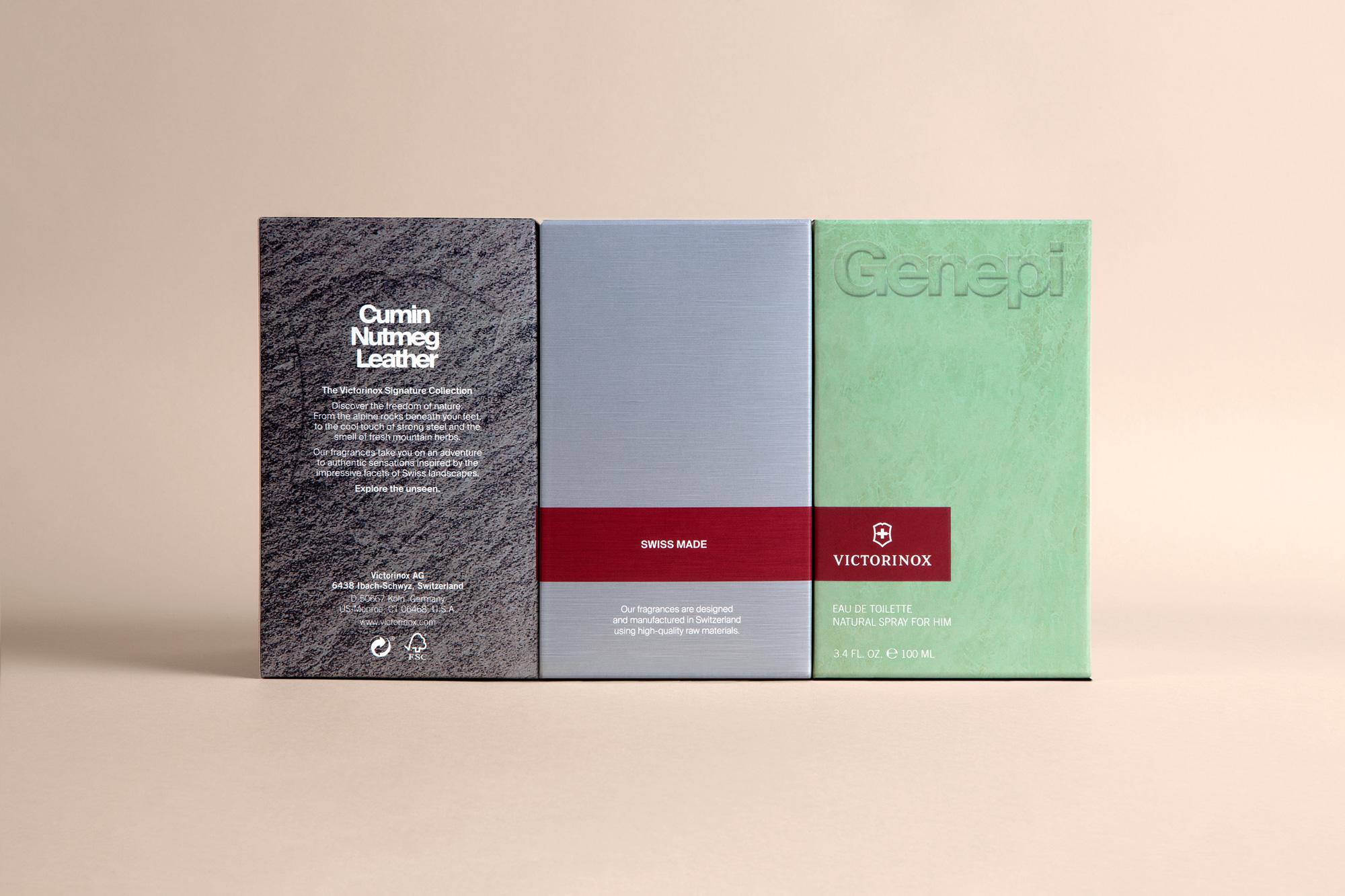 Victorinox Signature Collection packaging design