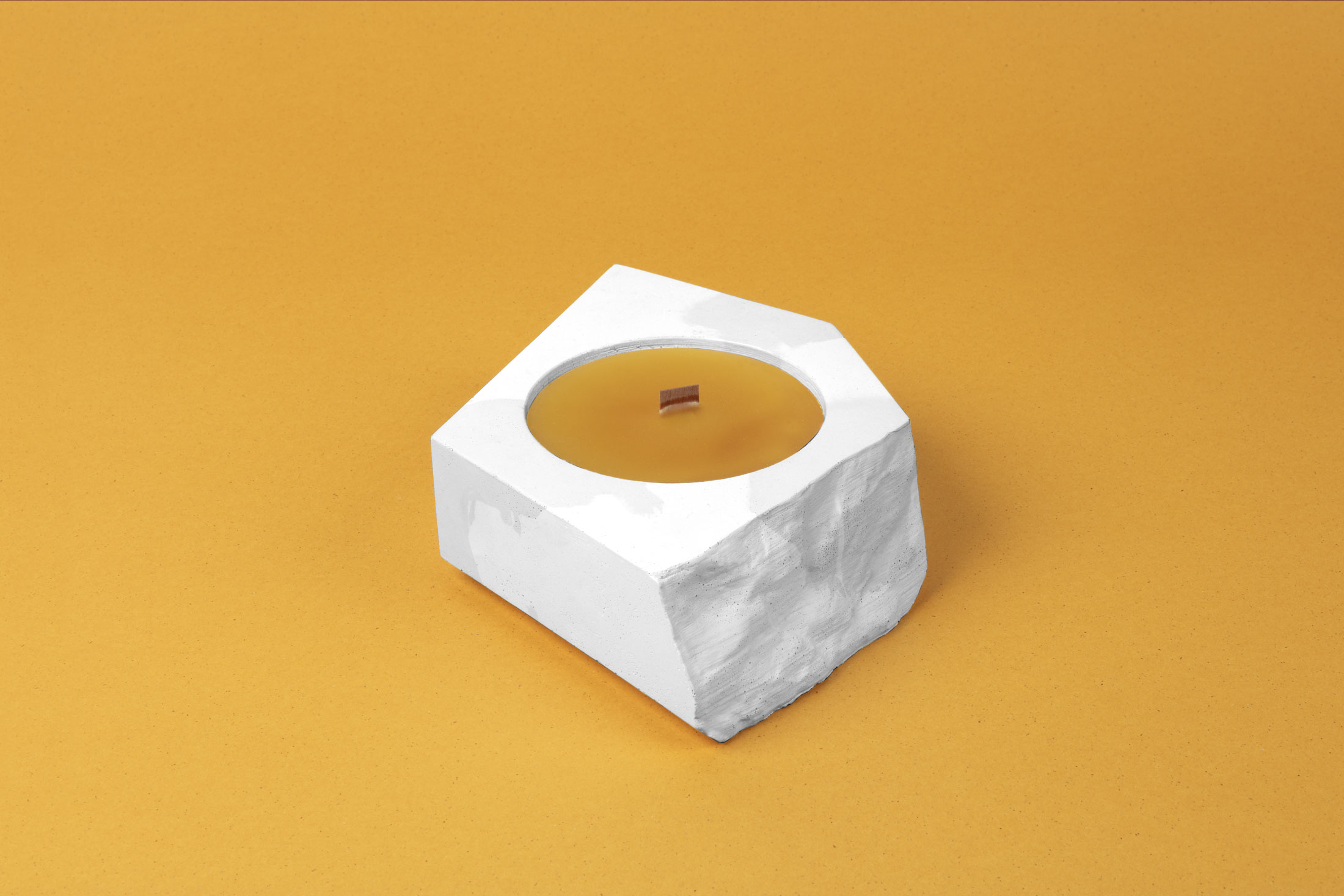 Concrete recycled candle - Noreste Studio